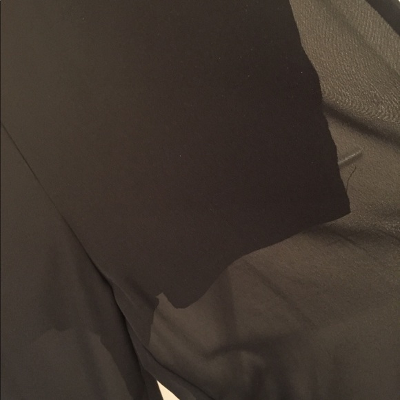 BeBe Jumpsuit with Sheer wide Legs - Picture 4 of 5